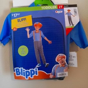 3 pcs BLIPPI COSTUME Size 2T